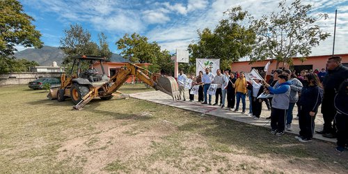 Inicia Gobierno Fernandense obra de techado en la primaria Plan de San Luis de San Isidro