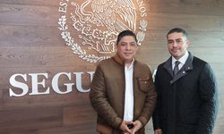 Ricardo Gallardo se reúne con García Harfuch para fortalecer la seguridad en SLP