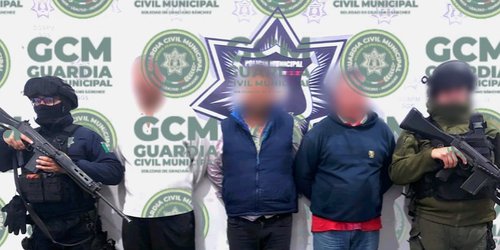 Guardia Civil de Soledad actúa rápidamente ante detonaciones de arma en Col. San Antonio; 3 detenidos