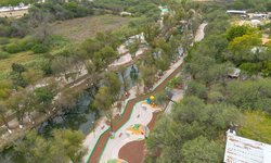 Ricardo Gallardo proyecta segunda etapa del parque lineal en Rioverde