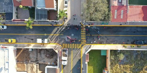 A ritmo acelerado: Alcalde Galindo ha entregado 45 obras viales desde octubre
