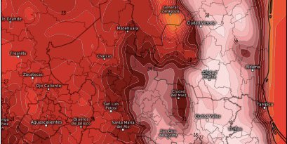 Alertan por altas temperaturas de 45 grados en la Huasteca y 40 en la Zona Media
