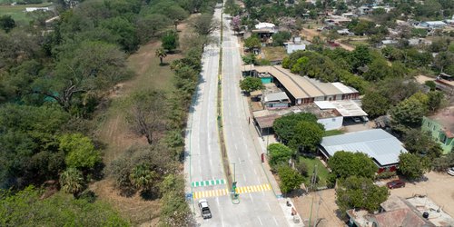 Ricardo Gallardo entrega más obras en El Naranjo