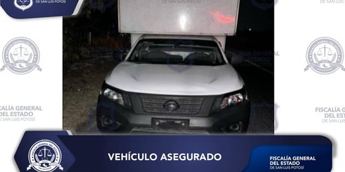 Aseguran vehículo con reporte de robo en San Nicolás de los Jassos