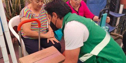 Garantiza el Estado apoyo alimentario en Rioverde