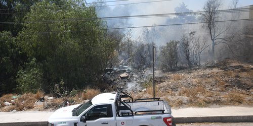 Incendio en Circuito Potosino, clausuran establecimiento