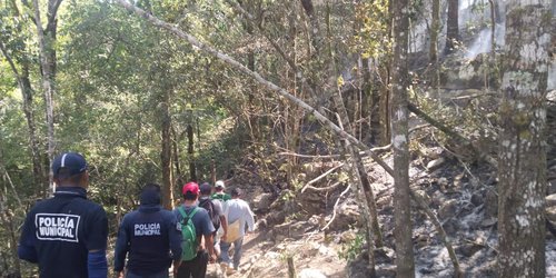 Avanza control de incendios forestales