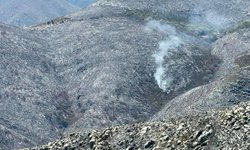 Avanza combate al incendio en Real de Catorce, 80% controlado