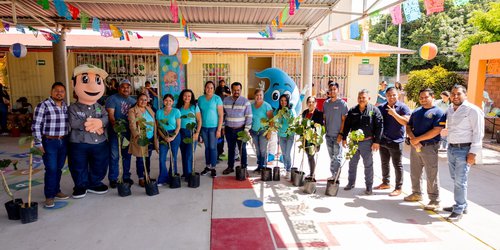 Sepapar impulsa reforestación en planteles educativos