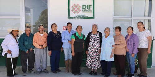 Dif Estatal brinda cuidados a adultos en Villa de Arriaga
