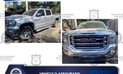 Recuperan camioneta con alteraciones en el número de serie en Rioverde