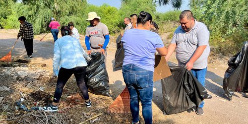 Limpian ruta para la carrera “Comunidad en Movimiento”