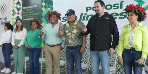 Ricardo Gallardo trabaja sin límites: Alcande de Tamazunchale