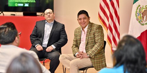 Ricardo Gallardo anuncia apoyo a las y los potosinos en EUA
