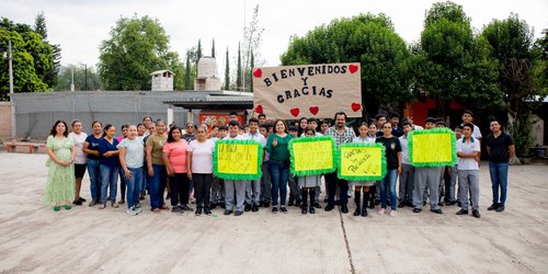 Inician construcción de comedor escolar en la Telesecundaria “Esperanza Campesina” en La Noria