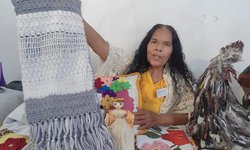 "El rebozo es respeto, abrigo, identidad”: la historia de Estela y los Corazones Sabios en Progreso