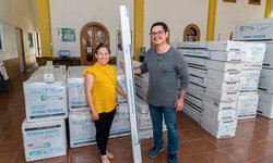 Entrega de 25 calentadores solares con subsidio en Ciudad Fernández