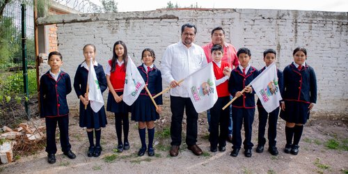 Llegan más obras para la educación en CDFDZ, hoy iniciaron dos proyectos de infraestructura escolar