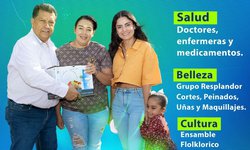 Oscar Bautista llevará jornada de salud y actividades comunitarias a Santa Catarina