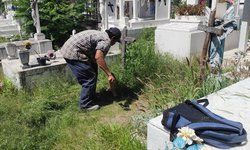 Realizan limpieza en calle Quezada y Panteón Municipal con apoyo del Centro CADRYL