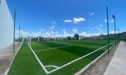 Gobierno Estatal avanza en la rehabilitación  de área recreativa en Tierra Nueva