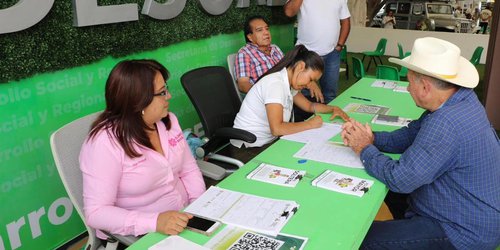 Programas sociales presentes en la Fenapo 2025