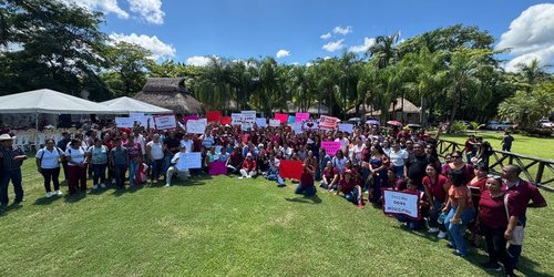 Rita Ozalia Rodríguez impulsa la organización de Morena en San Luis Potosí con reuniones en Ciudad Valles, Axtla de Terrazas y Cárdenas