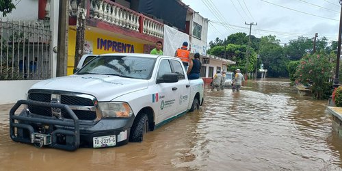 Llama el Gobernador a mantener la calma ante las lluvias en la Huasteca