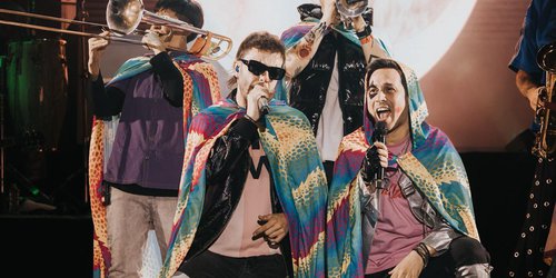 Los Caligaris llenan de alegría el teatro de la ciudad en el Tangamanga I