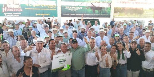 Impulso al campo potosino con apoyos directos y efectivos