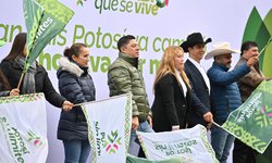 Ricardo Gallardo anuncia inversión histórica para la región media