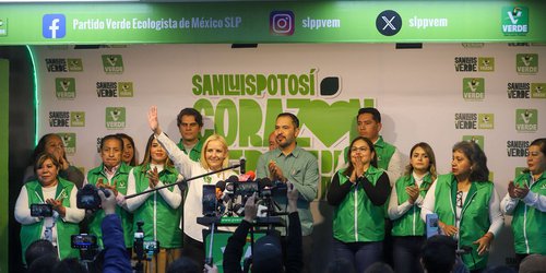 Aranzazú Puente se incorpora al Partido Verde en SLP, y lo fortalece