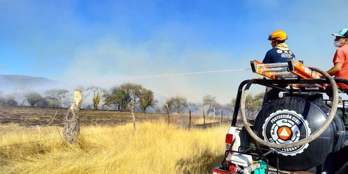 Protección Civil de Ciudad Fernández atiende múltiples emergencias por incendios