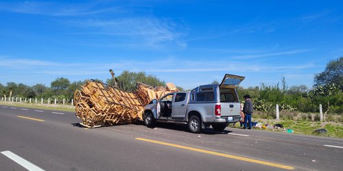 Familia de Tampico lesionada tras nuevo choque en la supercarretera a Cerritos