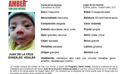 Activan Alerta Ámber para localizar a bebé robado en Ciudad Valles