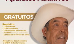 Abren segunda campaña de aparatos auditivos en DIF de Santa Catarina