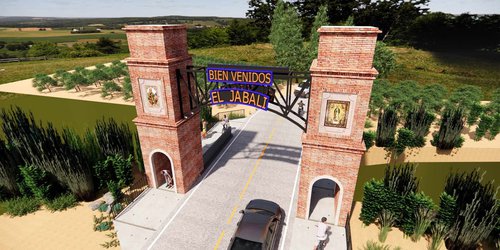 Construirán nuevo arco de bienvenida al Jabalí