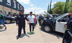 Otra patrulla nueva a la policía de Rioverde, y uniformes nuevos a elementos