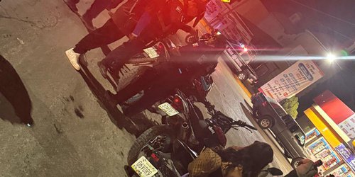 Policías de Ciudad Fernández desarticulan grupo de motociclistas temerarios