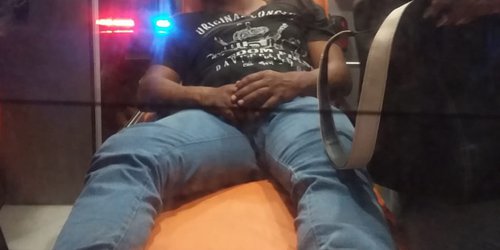 Joven herido al ser arrollado en San Francisco de Asís