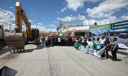 Avanza Gallardo Cardona transformación de SLP con rehabilitación de Av, San Pedro