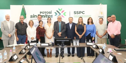 SSPCE fortalece vínculos con el sector productivo para promover a SLP como entidad segura