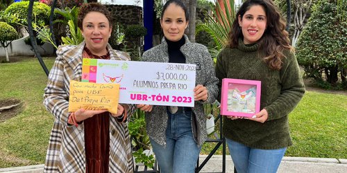 Prepa Río dona siete mil pesos al UBRTON