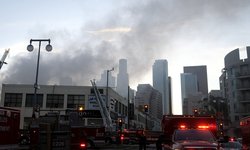 12 bomberos heridos en Los Ángeles Blaze, por explosión