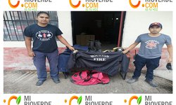 Paisano dona equipo al Cuerpo de Bomberos de Rioverde