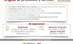 Infonavit realizará brigadas de promoción y servicio en Matehuala