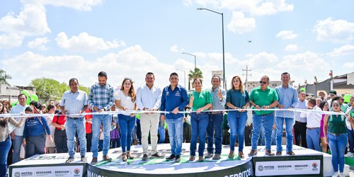 Ricardo Gallardo entrega a cerritenses nuevo bulevar