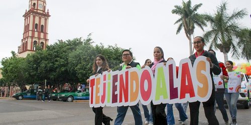 Caminata para conmemorar 30 años del CECADEE Rioverde