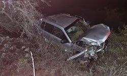 Hombre grave al volcar sobre carretera San Ciro-La Trinidad