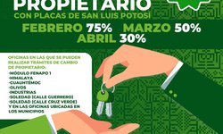 Inicia campaña de descuentos para cambio de propietario con placas de SLP